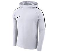 Nike Academy18 Hoodie Sweat D'Entrainement Enfant Noir/Blanc FR : S (Taille Fabricant : S)
