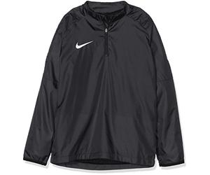 Nike Academy18 Shield Drill Top, T-Shirt A Manica Lunga Bambino, Black/Black/(White), XS