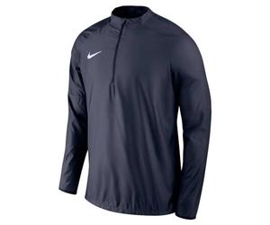Nike Academy18 Shield Drill Top, T-Shirt A Manica Lunga Bambino, Obsidian/Obsidian/(White), L