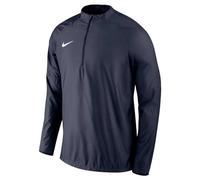 Nike Academy18 Shield Drill Top, T-Shirt A Manica Lunga Bambino, Obsidian/Obsidian/(White), XS
