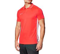 Nike Academy19 Polo Polo Homme Bright Crimson/Bright Crimson/Blanc FR : M (Taille Fabricant : M)
