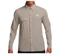 Nike - ACG Aireez Button L/S - Veste de running - XL - cream ii / summit white