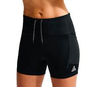 Nike ACG - Cuissard de trail respirant - W Nike ACG Trail Df Hr 4In Tight Short Black Summit White pour Femme - Taille XS - Noir Noir XS
