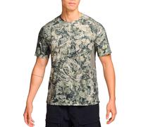 Nike ACG - T-shirt respirant et ventilé - M Nike ACG DF ADV Solar Chase SS Tee Aop Squa Lgt Army Chamo Camo pour Homme en Coton - Taille XL - Kaki Kaki XL