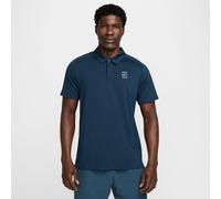 Nike Advantage Tennis Polo Shirt Mens Arm Marine/Blanc S Male
