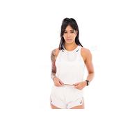 Débardeur court de running Dri-FIT ADV Nike AeroSwift pour femme Blanc/Noir XS (FR 34-36)
