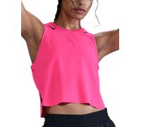 Nike AeroSwift crop Débardeurs S Rose