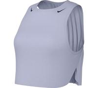 Nike Aeroswift Dri-Fit ADV FN2713-057 Débardeur de Course pour Femme, Ghost/Blue Void