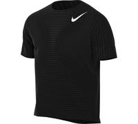 Nike Aeroswift Dri-Fit ADV HJ3377-010 Haut de Course à Manches Courtes pour Homme, Noir/Blanc Summit, Taille 2XL
