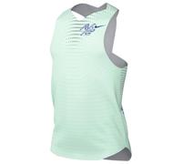 Nike - AeroSwift Dri-FIT ADV Running Singlet - T-shirt de running - M - barely green / lapis