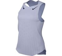 Nike Aeroswift FN2504-057 Débardeur de Course avec Technologie Dri-Fit ADV pour Femme, Ghost/Blue Void, Taille XL