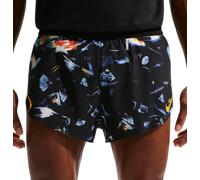 Nike Pantalon de sport AROSWFT bleu marine / bleu pastel / orange / noir Taille M