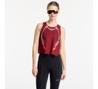 Nike AeroSwift crop Débardeurs M Rouge