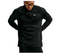 Nike - AF Stride Half Zip Midlayer - T-shirt de running - M - black / reflective silver