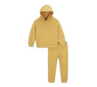NIKE Air Ensemble 2 pièces pour bébé - Sweat en polaire - Jaune doré - Unisexe - 18 mois