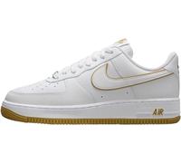 Nike Air Force 1 '07 Baskets basses unisexes pour adulte Blanc/bronze Taille 44 EU