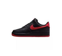 Nike Air Force 1 '07 Chaussures Mixte, Noir/rouge universitaire/noir, 13