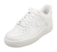 Nike Air Force 1 07 Femme - Baskets Classiques en Cuir Blanc - 38.5 EU