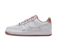 Nike Air Force 1 '07 Mini bijou pour femme Blanc/rose particules/argent métallisé, Blanc/argenté métallique/rose particule, 7