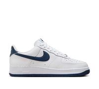NIKE Homme Air Force 1 '07, White Midnight Navy White, 40.5 EU