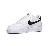 Nike Air Force 1 (GS), Baskets Basses Unisexe-Adulte, Blanc White Black White, 36.5 EU