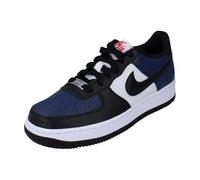 NIKE Air Force 1 GS Baskets Hj9201, Midnight Navy Black White 400, 40 EU