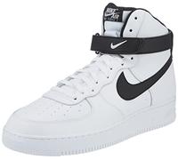 Nike Air Force 1 High '07 Chaussures de Basket pour Homme, Blanc et Noir., 43 EU