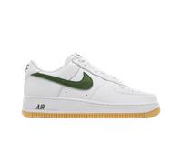 Baskets - Nike - AIR FORCE 1 LOW RETRO QS - Homme - Blanc Vert - Cuir - Lacets 38