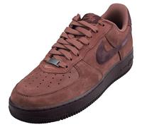 Nike Air Force 1 Low Retro PRM QS Sneakers Homme Rouge Sepia - 44 EU