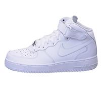 Nike Air Force 1 Mid (Gs), Chaussures de basketball mixte enfant, Blanc, 35.5