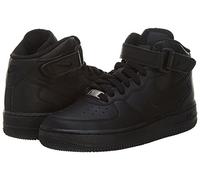Nike Air Force 1 Mid (Gs), Chaussures de basketball mixte enfant, Noir, 37.5 EU