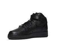 Nike Air Force 1 Mid Le (GS) Chaussures de Basketball pour Enfant, Noir, 37.5 EU