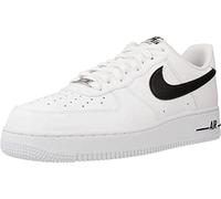 Nike Air Force 1'07 Chaussures de Basket-Ball pour Homme, Blanc/Noir, 44 EU