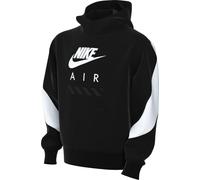 Nike Air HF8812-010 Sweat à Capuche en Polaire pour Enfants Plus âgés, Noir/Blanc, Taille L