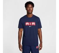 Nike Air HM0185-411 T-Shirt Graphique pour Homme Bleu Marine Taille L