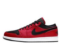 Nike Air Jordan 1 Low, Chaussures de Basket Homme, Gym Red Black White, 47.5 EU