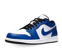 Nike Air Jordan 1 Low, Chaussures de Basket Homme, White Hyper Royal Black, 42 EU