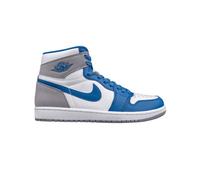 Nike Air Jordan 1 Mid, Baskets Homme, True Blue White Cement Grey, 42.5 EU