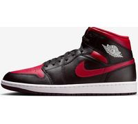 Chaussure Air Jordan 1 Mid pour Homme Noir/Summit White/Varsity Red 41