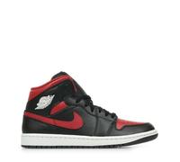 Chaussure Air Jordan 1 Mid pour Homme Noir/Summit White/Varsity Red 44