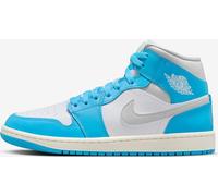 Nike Air Jordan 1 Mid "Dark Powder Blue White Sail Neutral Grey" Bleu, Taille : 42