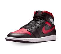 Chaussure Air Jordan 1 Mid pour Homme Noir/Summit White/Varsity Red 42.5