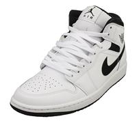 Nike Jordan Baskets Air Jordan 1 Mid Blanc Noir Pointure 46