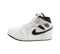 Nike Jordan Baskets Air Jordan 1 Mid Homme Blanc Taille 44