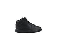 Nike Air Jordan 1 Mid (GS), Chaussures de Fitness Enfant, Noir, 38.5 EU