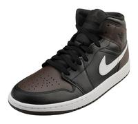 Nike AIR JORDAN 1 MID Homme Marron Noir Baskets Mode - 42.5 EU