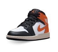 Nike Chaussures Air Jordan 1 Mid (GS) DQ8423-801 Orange/Blanc/Noir 38