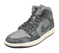 Nike Air Jordan 1 Mid Se Femme Gris Baskets Mode - 39 EU