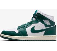 Nike Air Jordan 1 Mid White Oxidized Green Vert Femme Baskets Hommes NEUF 43