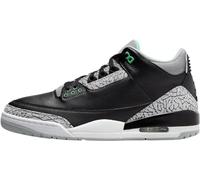 Nike Air Jordan 3 Retro Black/Green Glow Wolf-Grey (CT8532 031), Noir/vert Glow Wolf-Grey, 44 EU